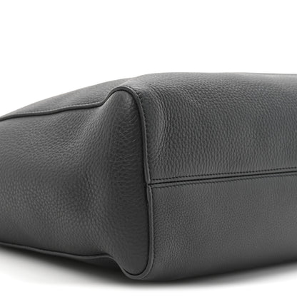 The Row Grained Calfskin Blake Hobo Black 10 of 10