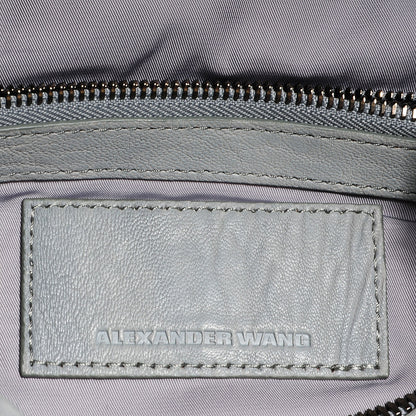 Alexander Wang Pebbled Leather Rockie Mercury with Black Nickel Hardware 7 of 7