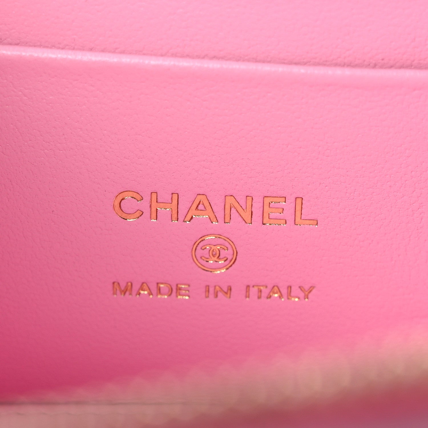 Chanel Caviar Quilted Sweetheart Vanity Case Pink 6 of 14