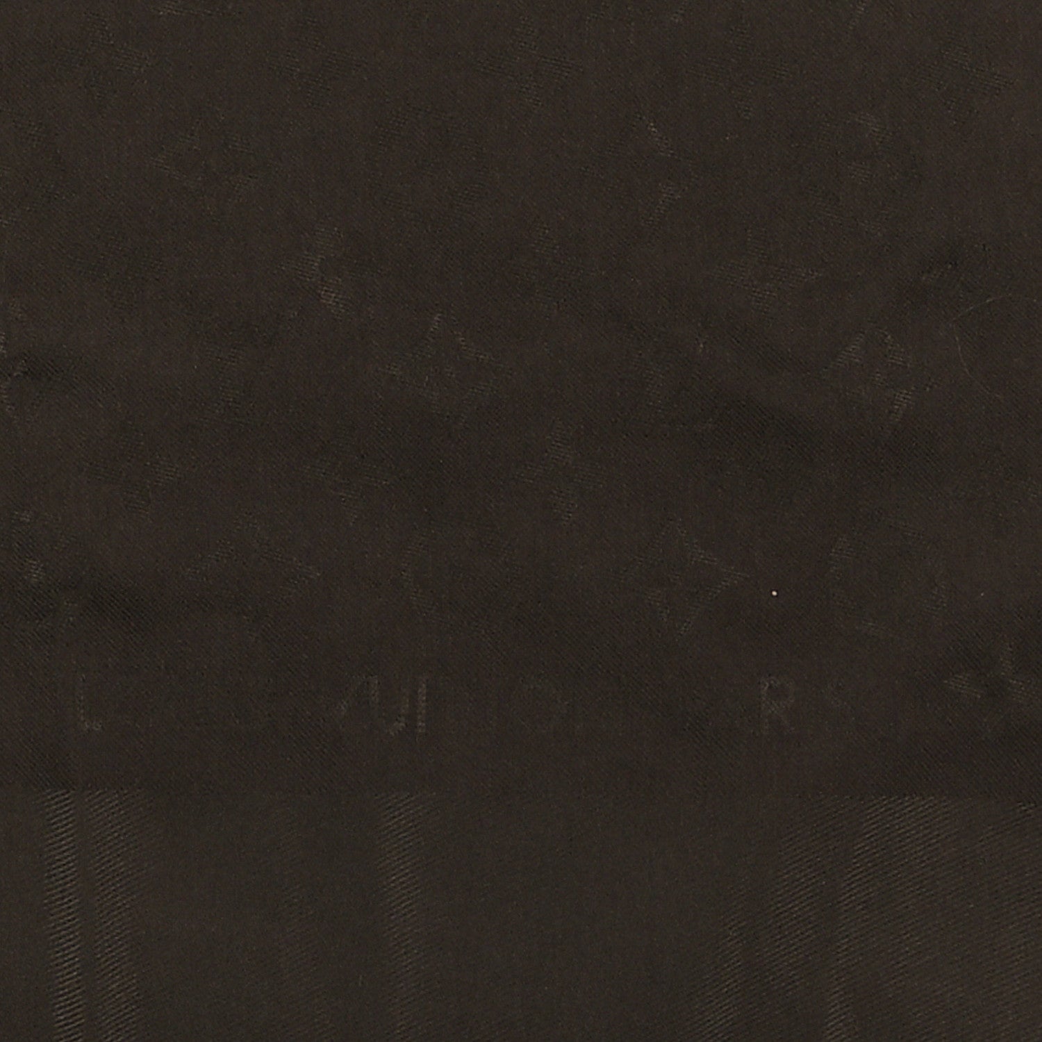 Louis Vuitton Wool Monogram Fringe Scarf Brown 3 of 5