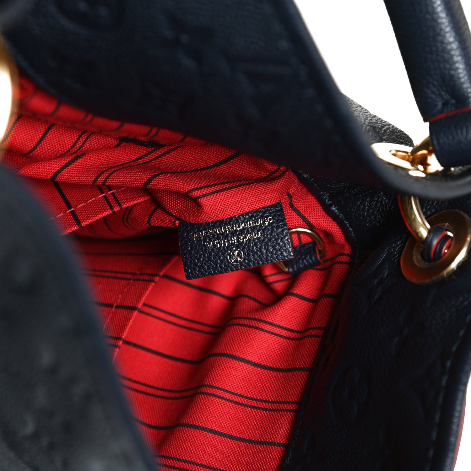 Louis Vuitton Empreinte Artsy MM Marine Rouge 7 of 12