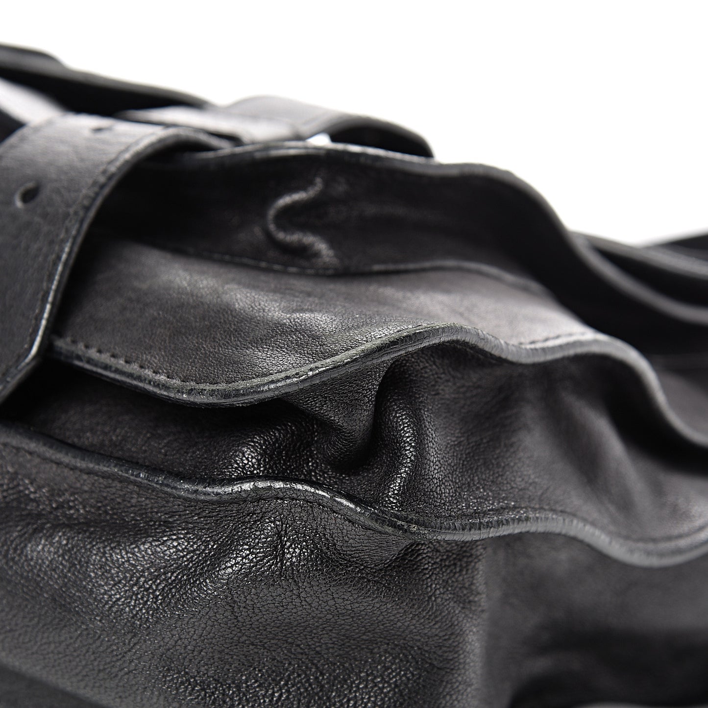Lambskin Large PS1 Satchel Black