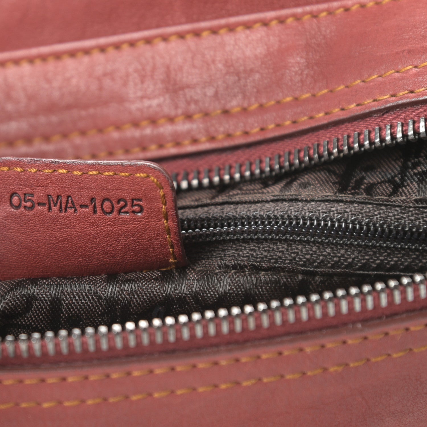 Christian Dior Calfskin Medium Gaucho Double Saddle Red 10 of 18