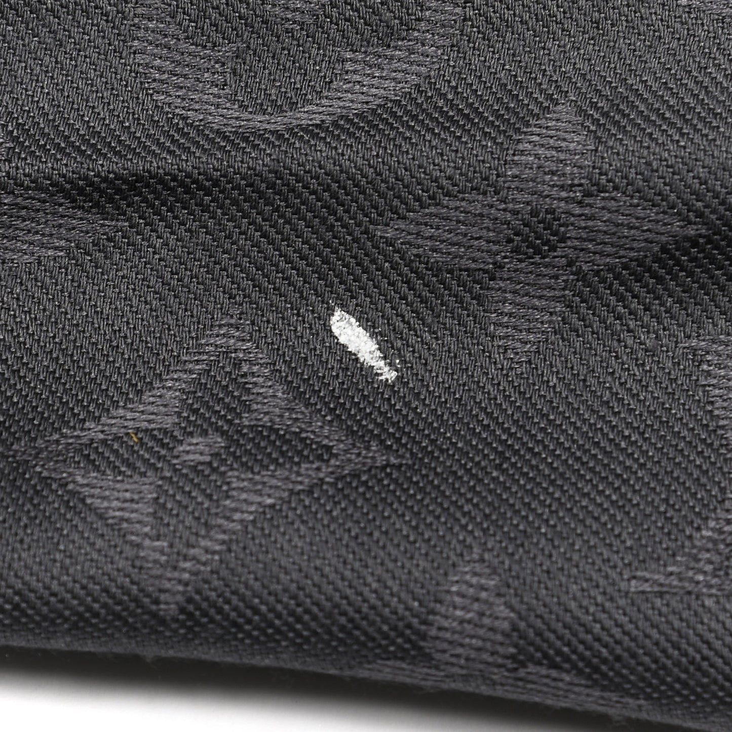 Silk Monogram Shine Shawl Charcoal Grey