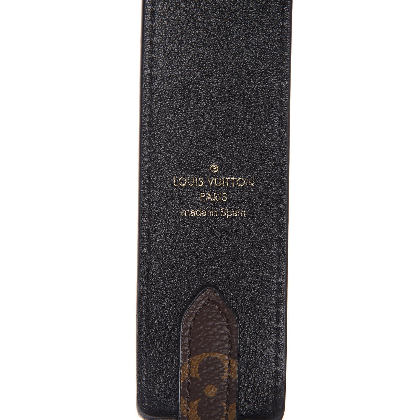Monogram Bandouliere Shoulder Strap Black