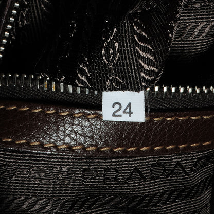 Prada Vitello Daino Rope Hobo Caffe 6 of 8