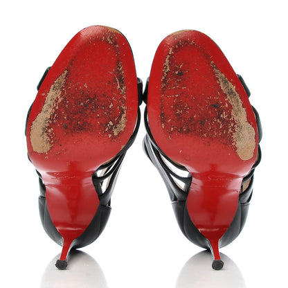 Christian Louboutin Calf VIP Denis 100 Bootie 37 Black 7 of 9
