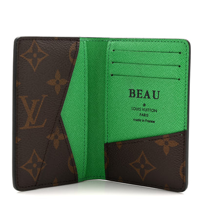 Louis Vuitton Monogram Pocket Organizer NM Green 5 of 6