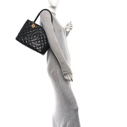 Chanel Caviar Quilted Medallion Tote Black 2 of 11
