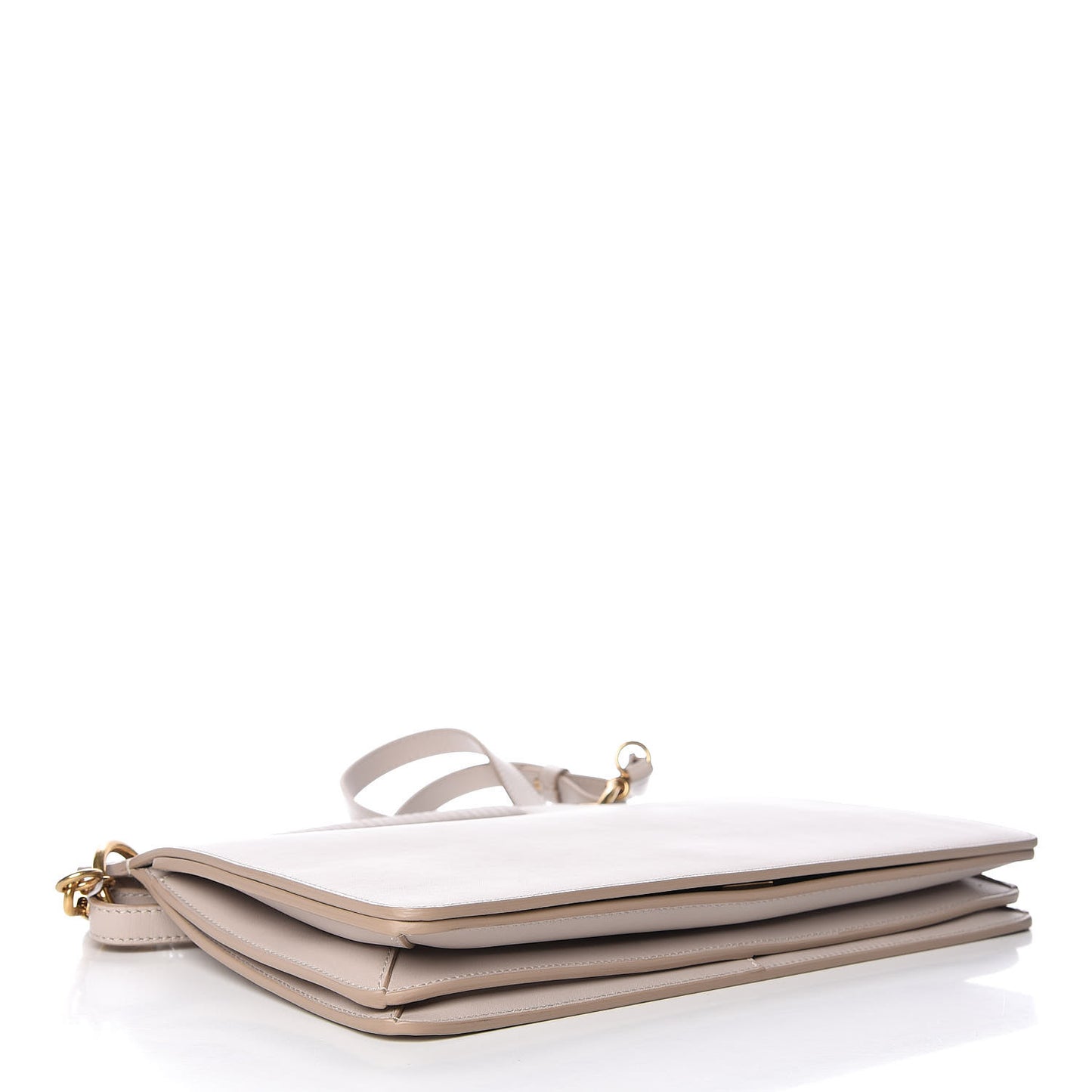 Calfskin Medium Whip Top Handle Crossbody Natural
