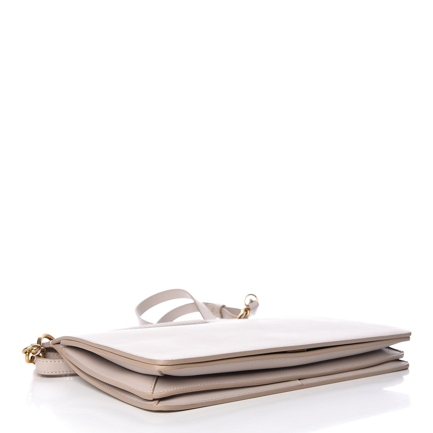 Givenchy Calfskin Medium Whip Top Handle Crossbody Natural 4 of 9