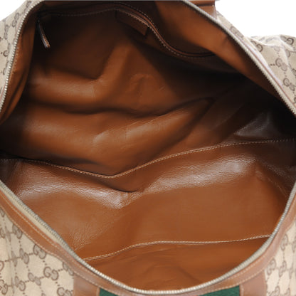 Gucci Monogram Web Duffle Bag 5 of 7