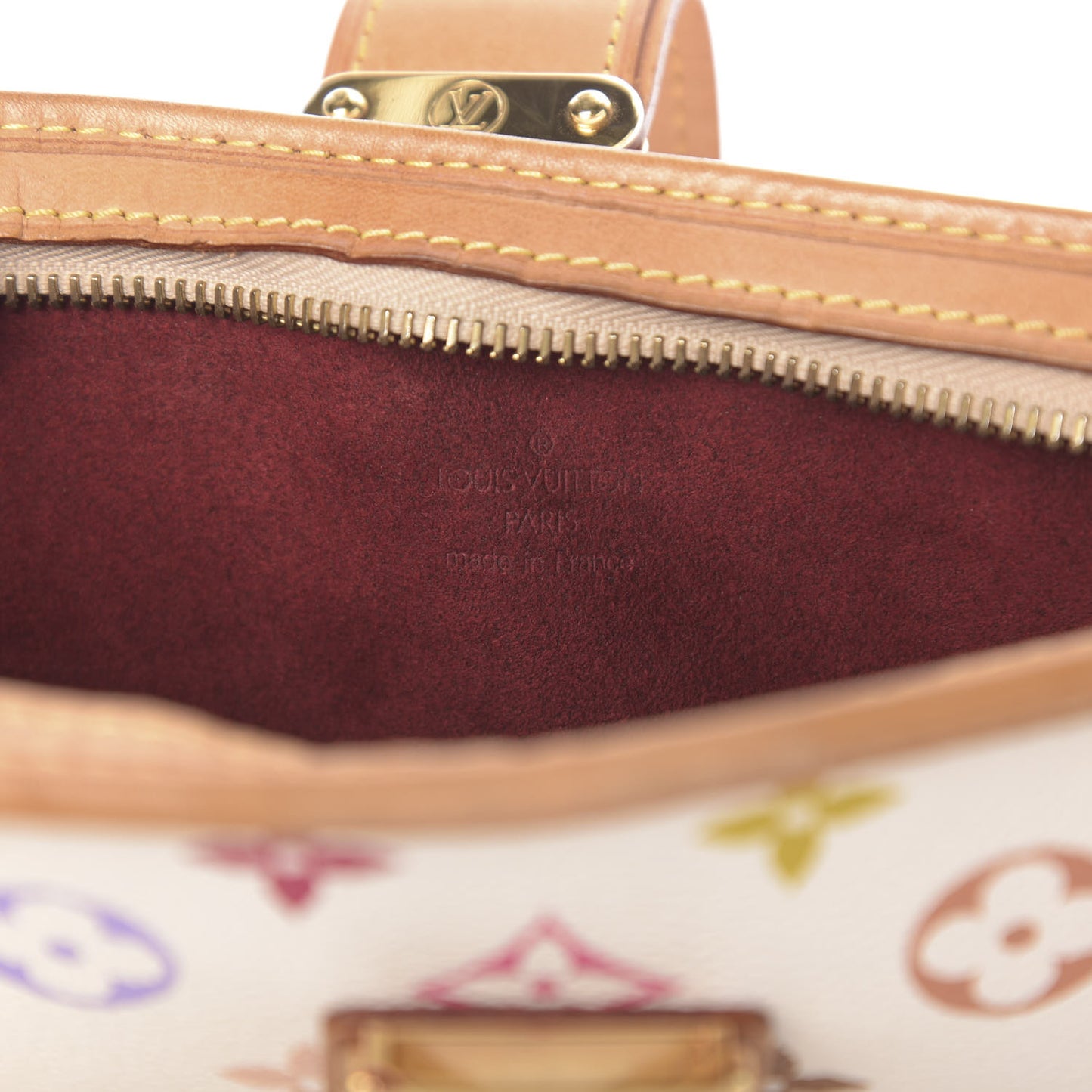 Monogram Multicolor Shirley White