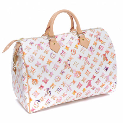 Louis Vuitton Watercolor Aquarelle Speedy 35 White 3 of 7