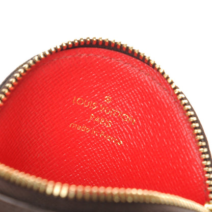 Louis Vuitton Monogram 2016 Christmas Animation Round Coin Purse Rouge 6 of 7