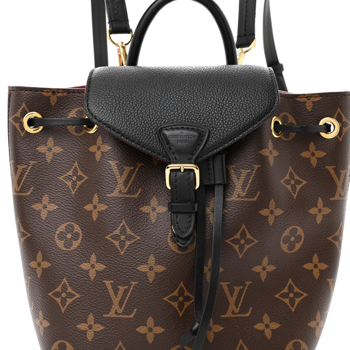 Monogram BB Montsouris NM Backpack Black