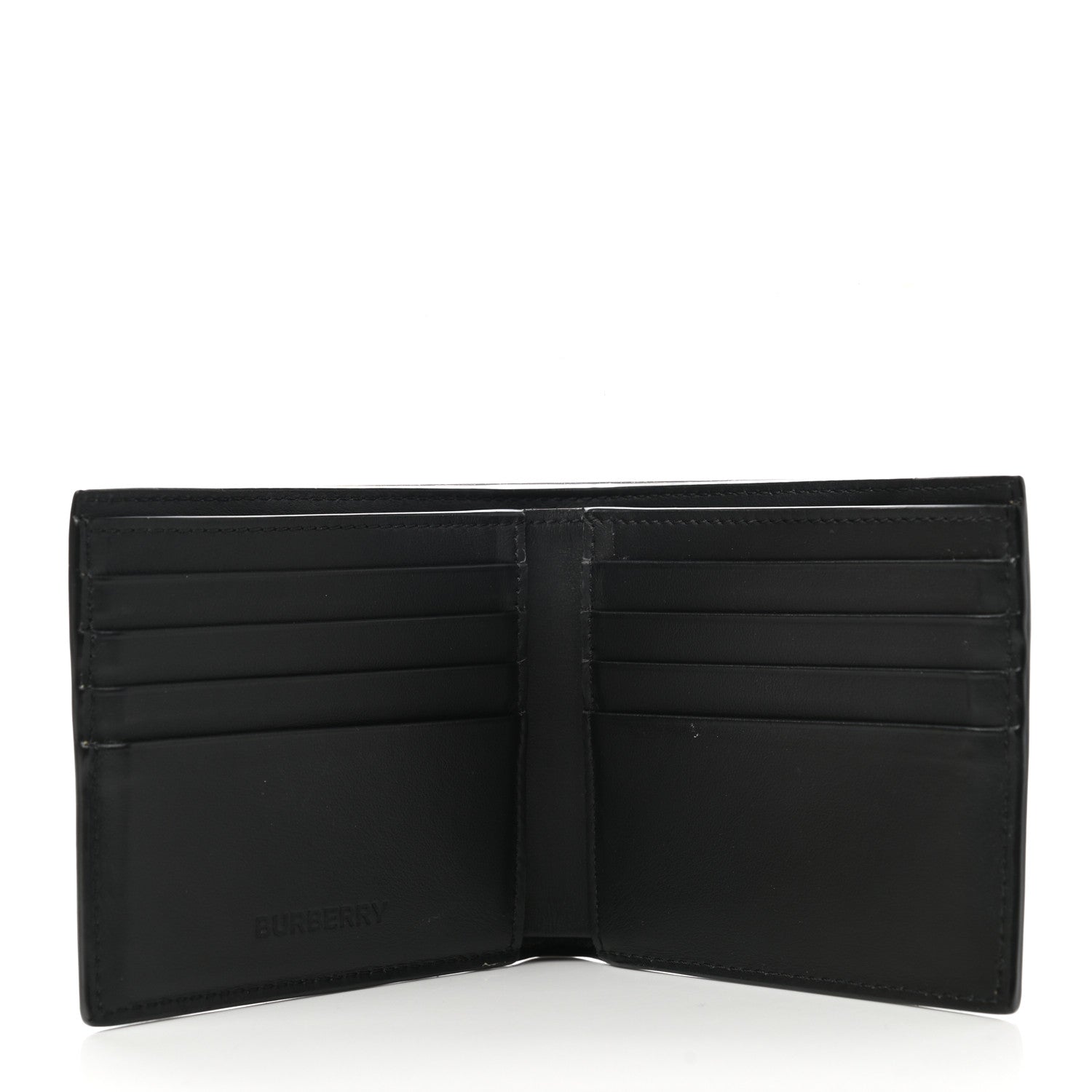 Burberry Vintage Check Bi-Fold Wallet Camel 5 of 9