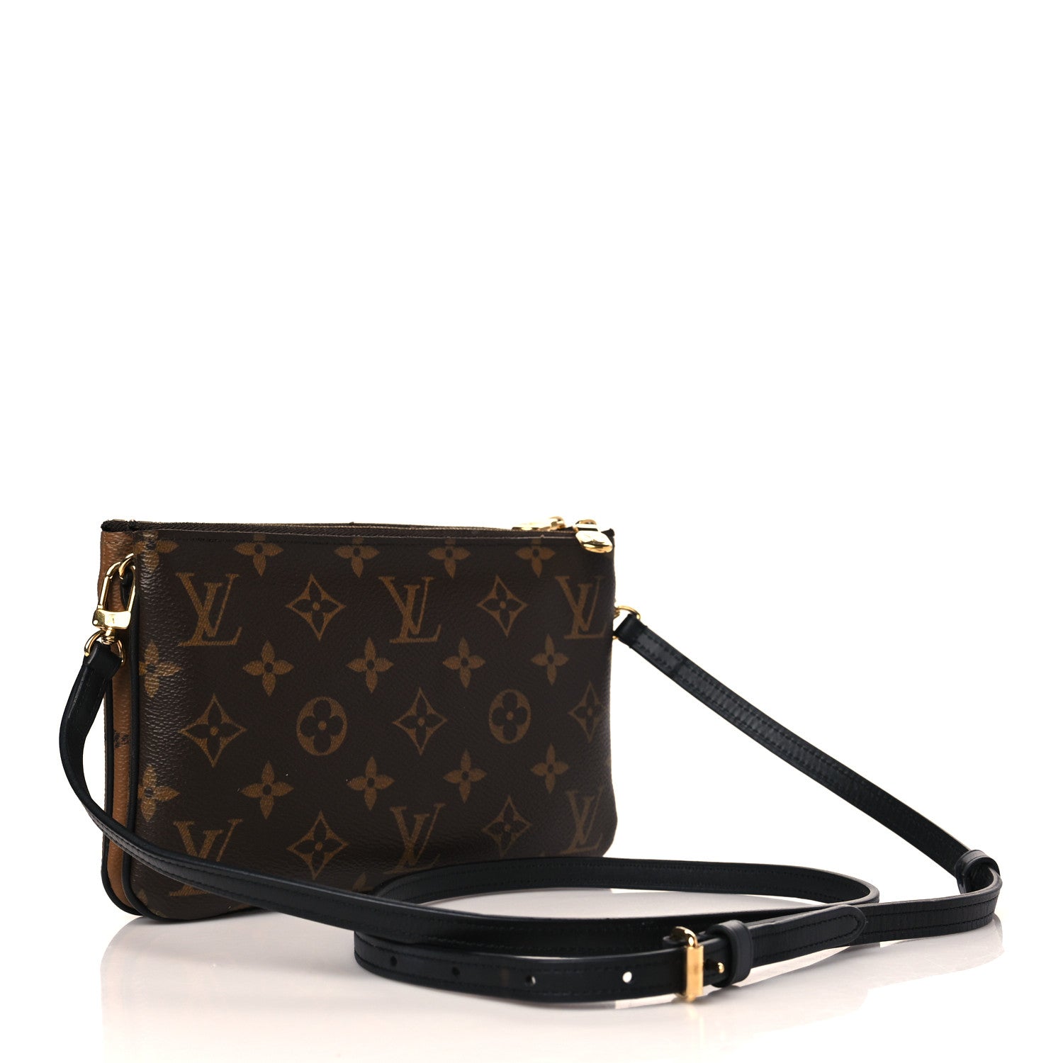 Louis Vuitton Reverse Monogram Giant Double Zip Pochette 3 of 10