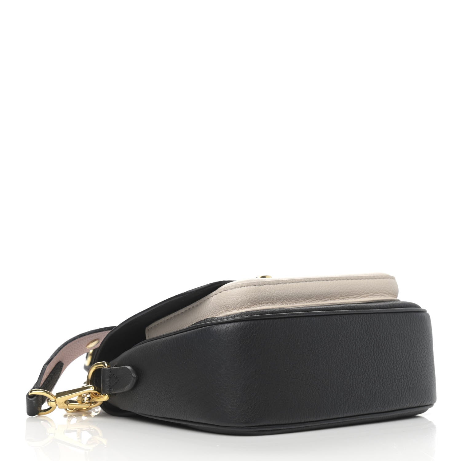 Louis Vuitton Grained Calfskin Lockme Tender Black 4 of 13