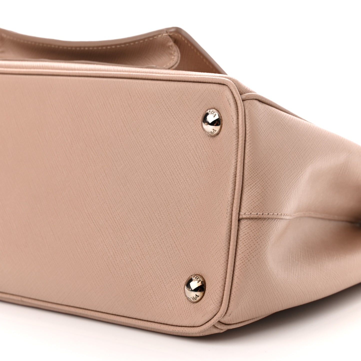 Saffiano Lux Galleria Front Pocket Tote Cammeo