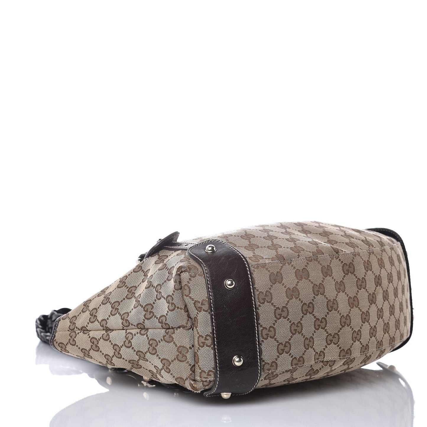 Monogram Small Pelham Shoulder Bag Dark Brown