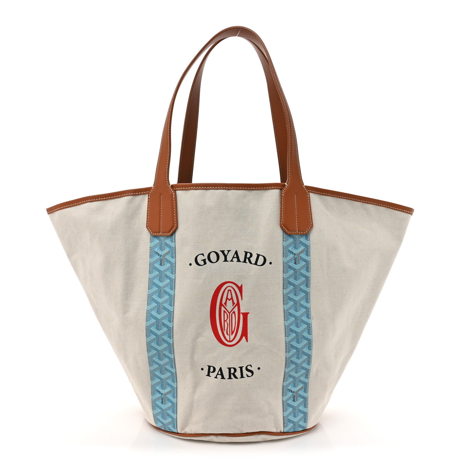 Goyard Goyardine Reversible Belharra Light Blue 3 of 16