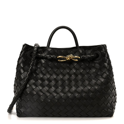 Bottega Veneta Nappa Intrecciato Medium Andiamo Shoulder Bag Fondant 1 of 11