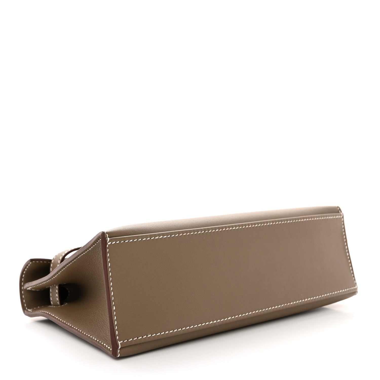 Hermes Swift Kelly Pochette Clutch Etoupe 4 of 10