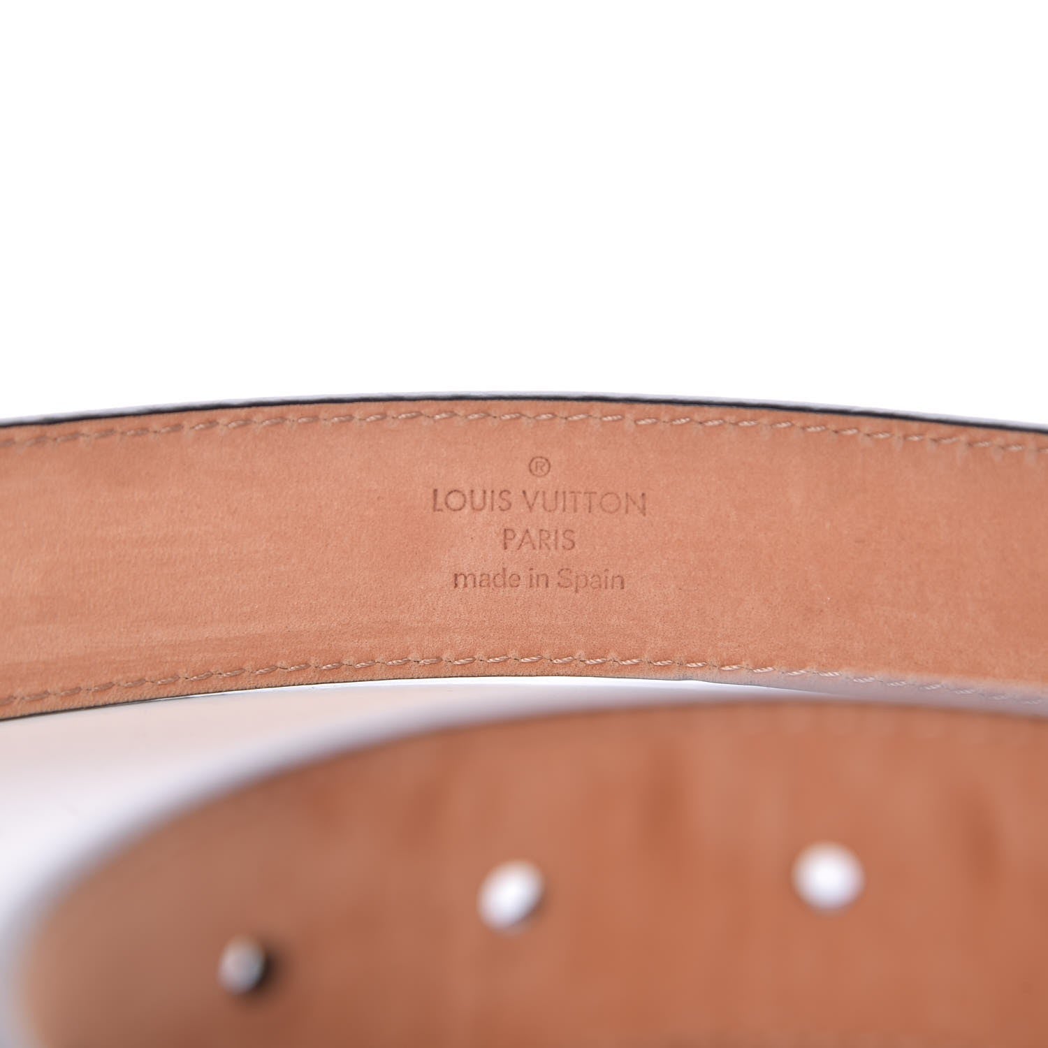 Louis Vuitton Epi LV Initiales Belt 95 38 Black 4 of 8