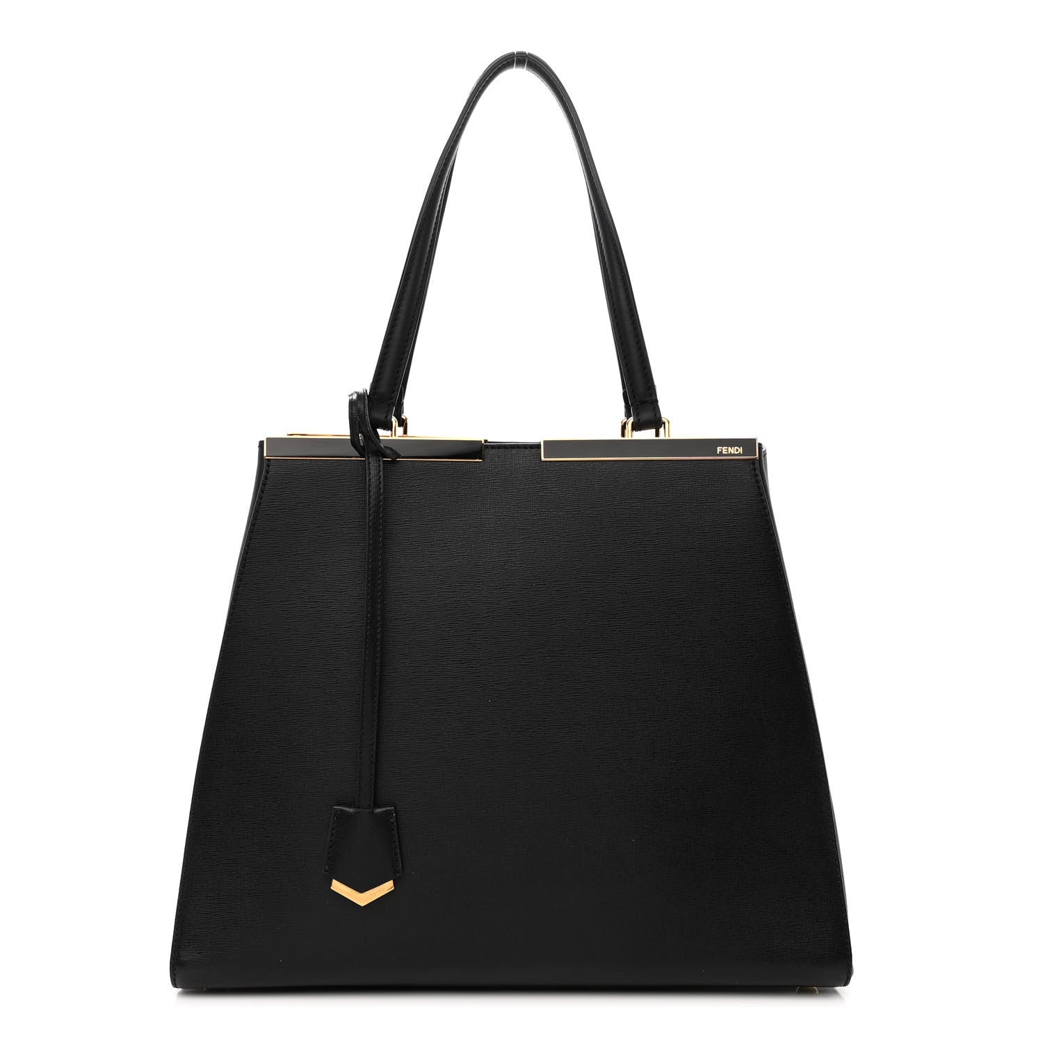 Fendi Vitello Elite Large 3Jours Tote Black 1 of 11