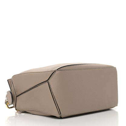 Loewe Grained Calfskin Small Puzzle Bag Sand 4 of 8