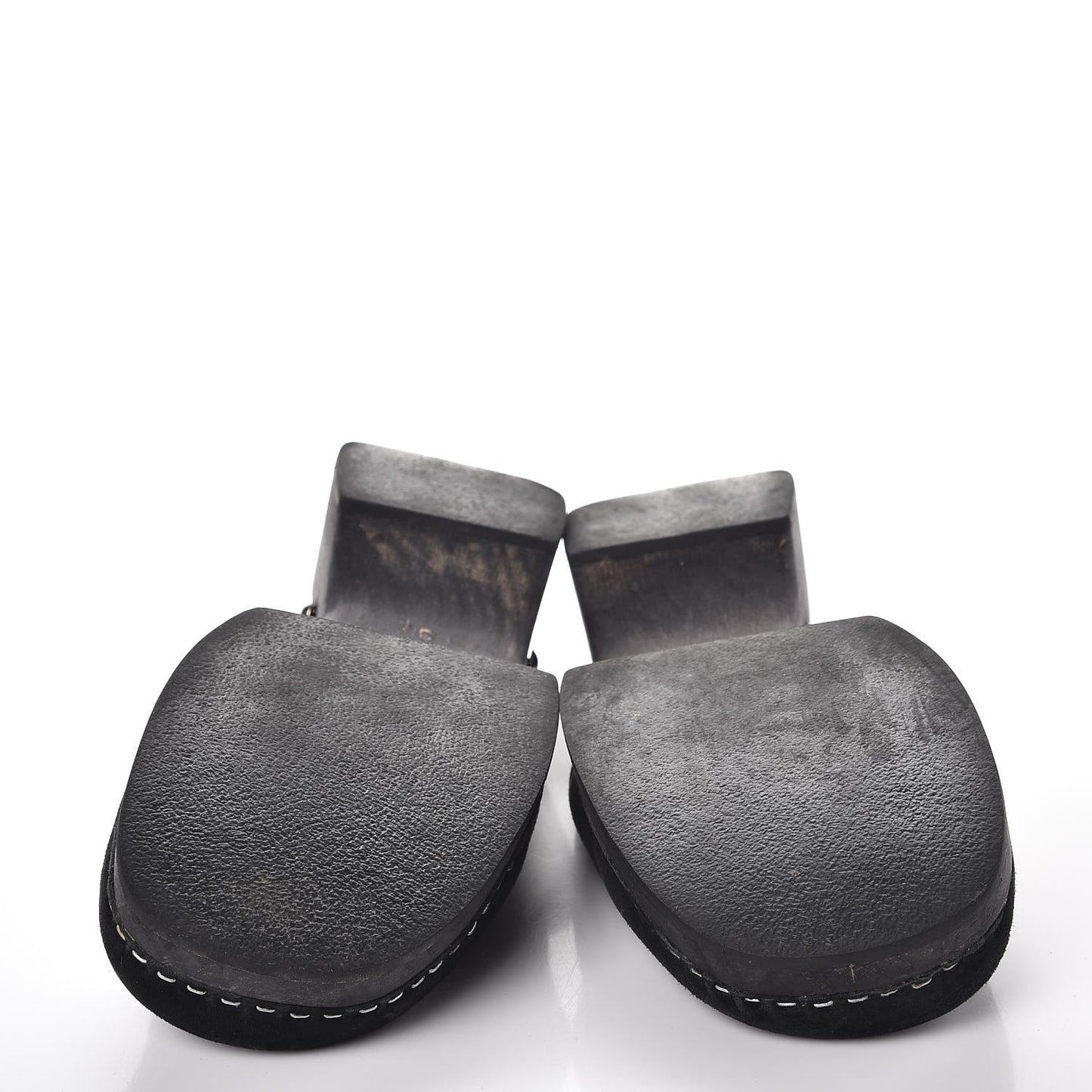 Suede CC Clogs 38 Black