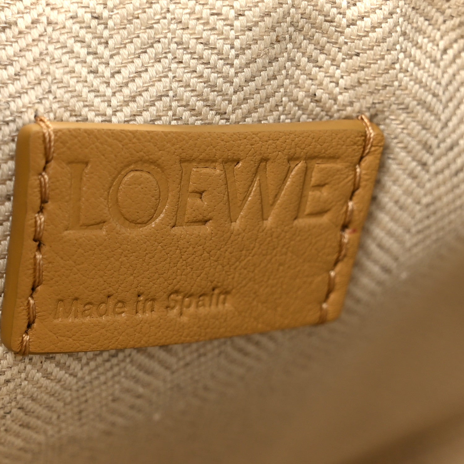 Loewe Calfskin Mini Hammock Hobo Sahara 6 of 12