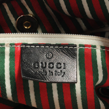 Gucci Monogram New Britt Medium Hobo Black 6 of 7