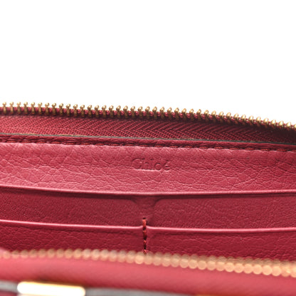 Chloe Grained Calfskin Marcie Long Zip Around Wallet Red 6 of 14