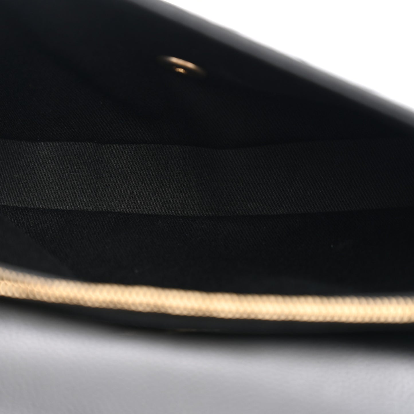 Caviar Diamond Stitched Small Top Handle Flap Black