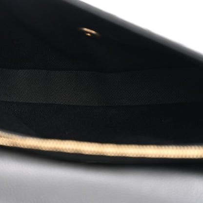 Chanel Caviar Diamond Stitched Small Top Handle Flap Black 5 of 11