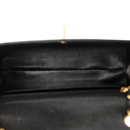 Chanel Caviar Jumbo Single Flap Black 5 of 11