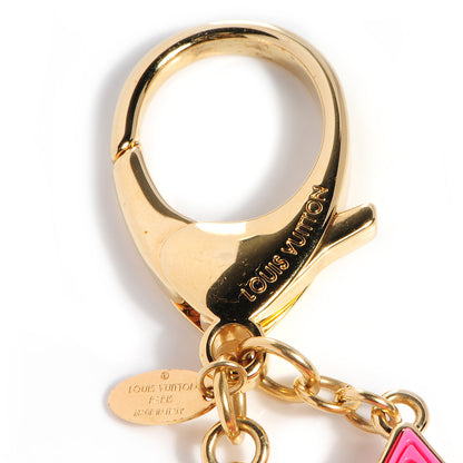Louis Vuitton Resin Naif Bag Charm Pink 3 of 5