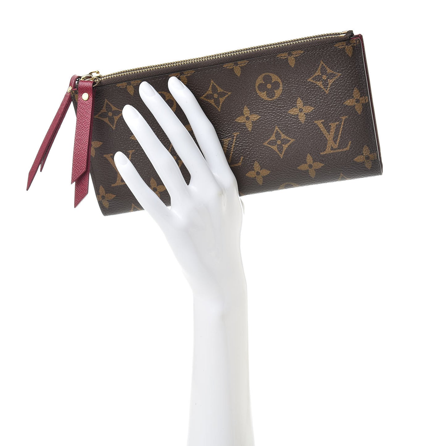 Monogram Adele Wallet Fuchsia