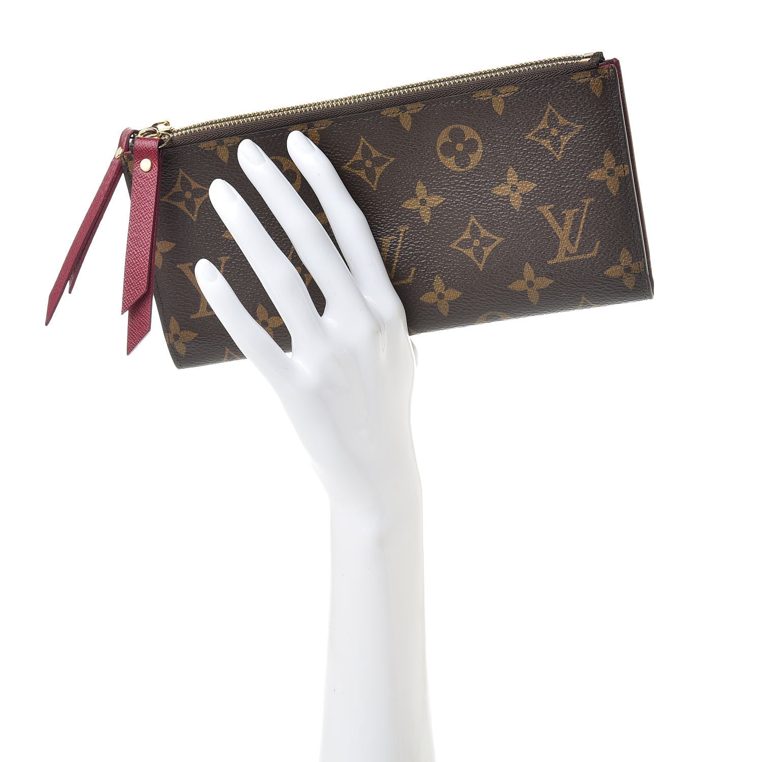 Louis Vuitton Monogram Adele Wallet Fuchsia 2 of 9