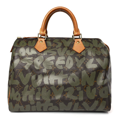 Louis Vuitton Monogram Graffiti Speedy 30 Kaki 1 of 8