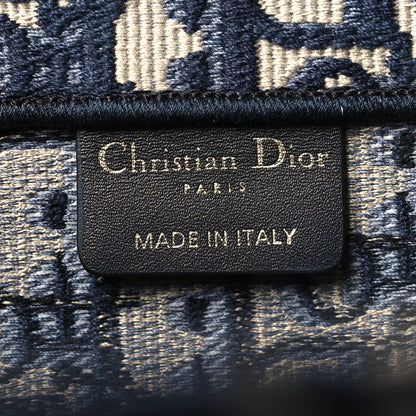 Christian Dior Oblique Large Book Tote Blue Multicolor 6 of 10