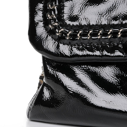 Chanel Patent Luxe Ligne Large Flap Black 8 of 9