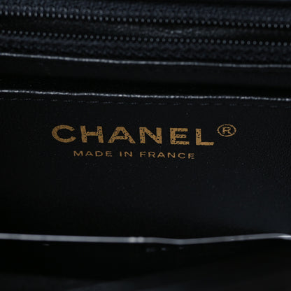 Chanel Lambskin Quilted Mini Rectangular Flap Black 6 of 10