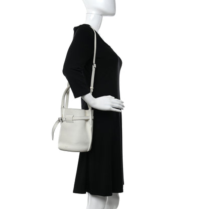 Celine Supple Grained Calfskin Nano Big Bag Bucket White 2 of 13