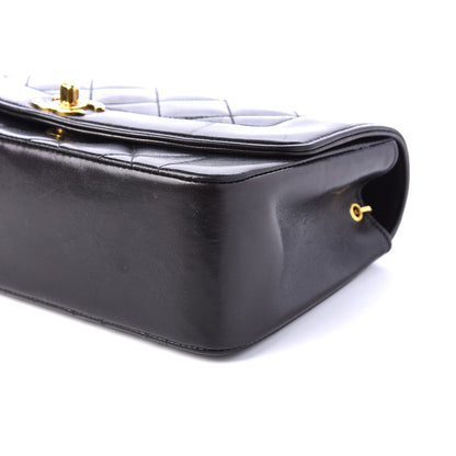 Chanel Lambskin Quilted Small Single Flap Bag Black 6 of 10