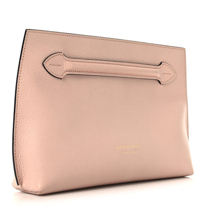 Burberry Grainy Calfskin Wristlet Clutch Ash Rose 3 of 7