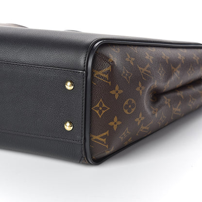 Louis Vuitton Calfskin Monogram Kimono Tote Black 8 of 9