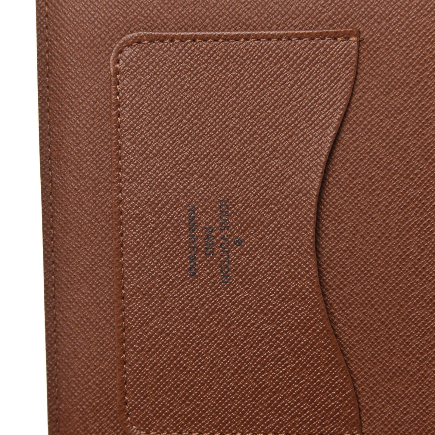 Monogram Large Desk Agenda Cover